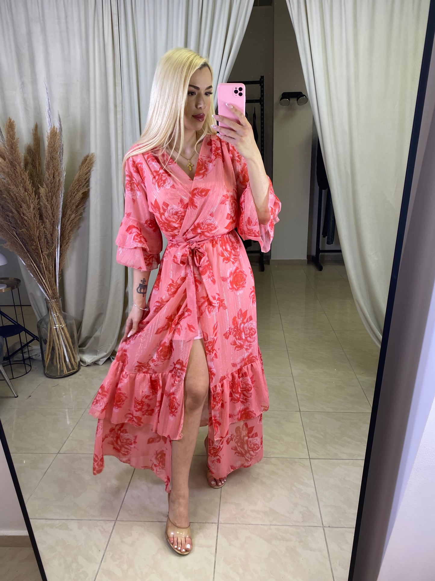 Isla bloom πολυμορφικό φόρεμα που γίνεται κιμονό.