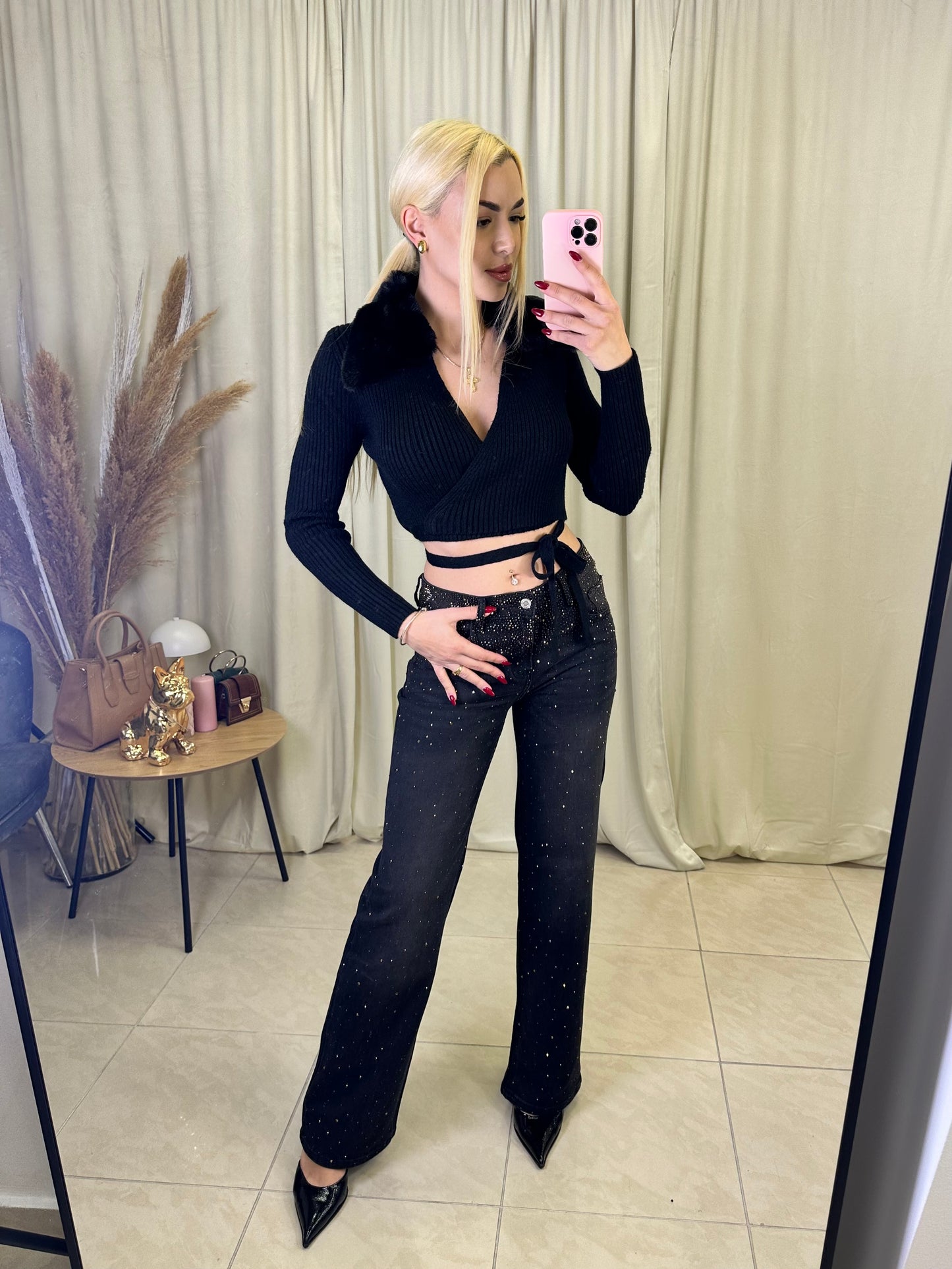 “It’s cold baby” top