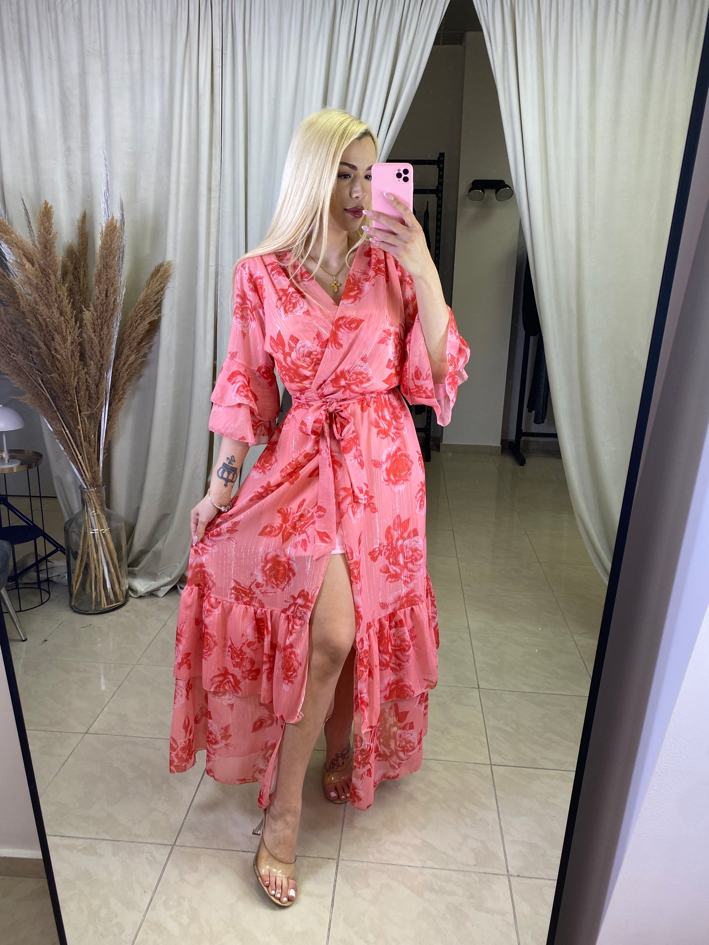 Isla bloom πολυμορφικό φόρεμα που γίνεται κιμονό.