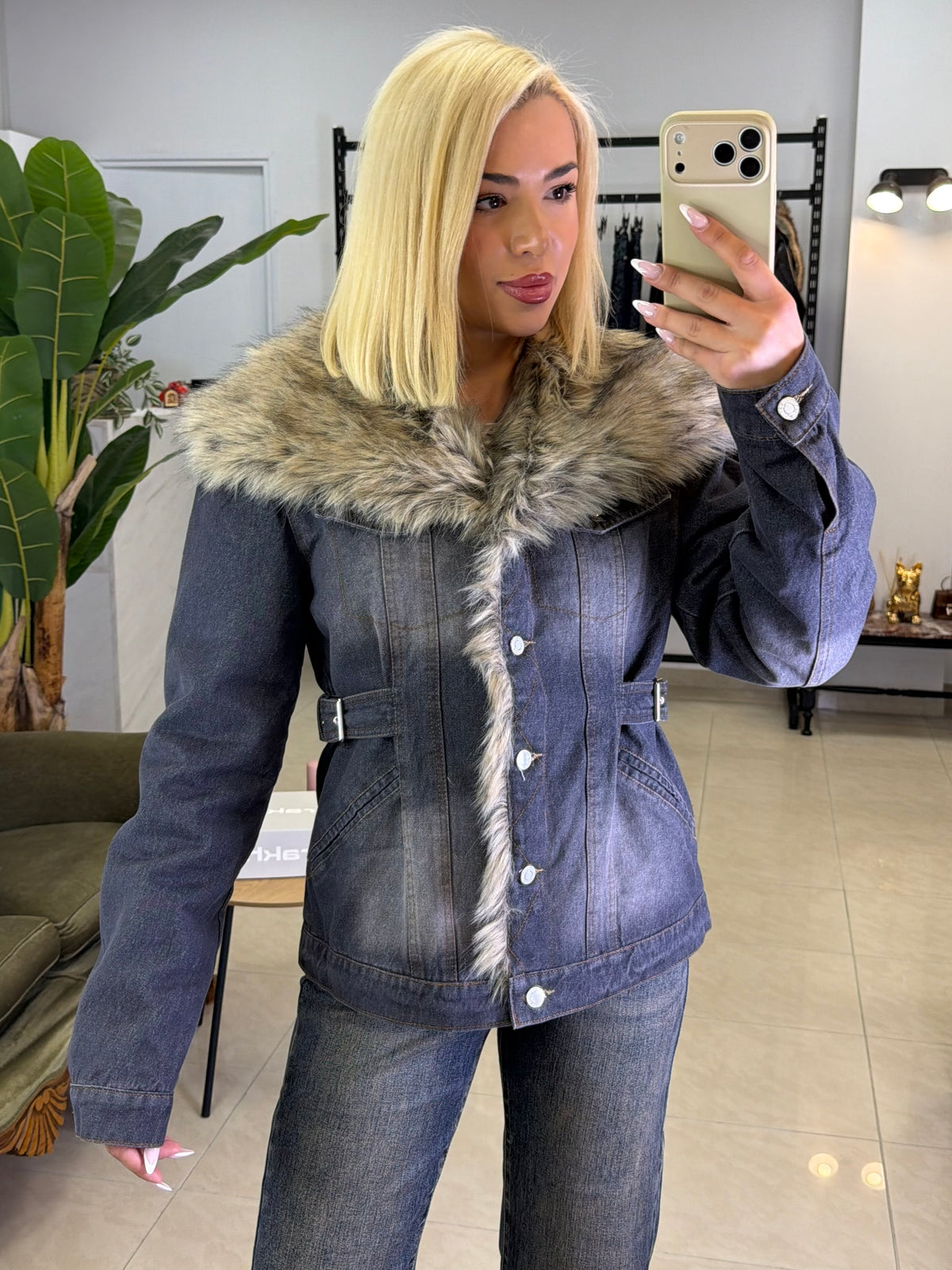 FROST QUEEN DENIM JACKET