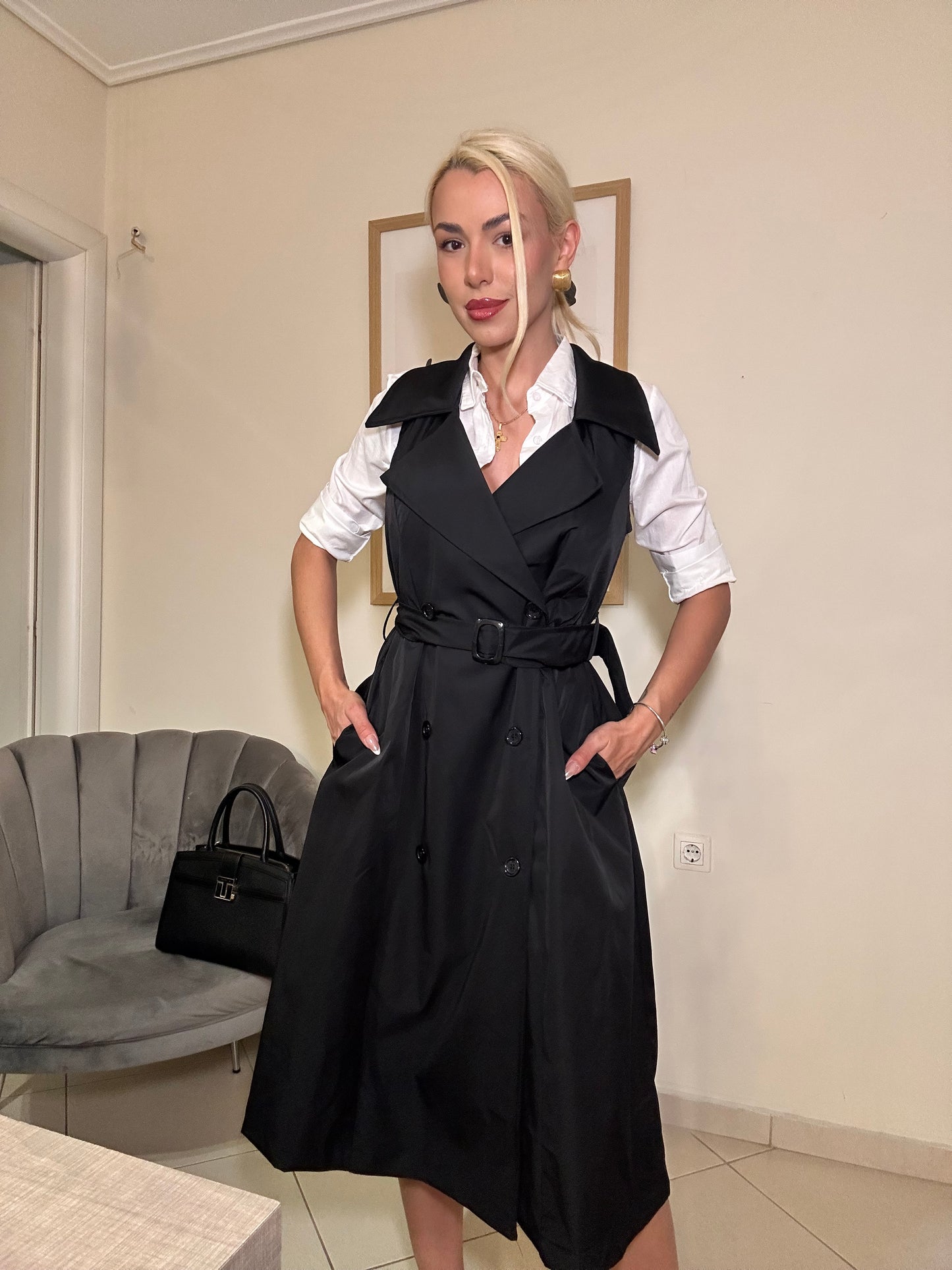 Fatal Touch φόρεμα - καμπαρντίνα