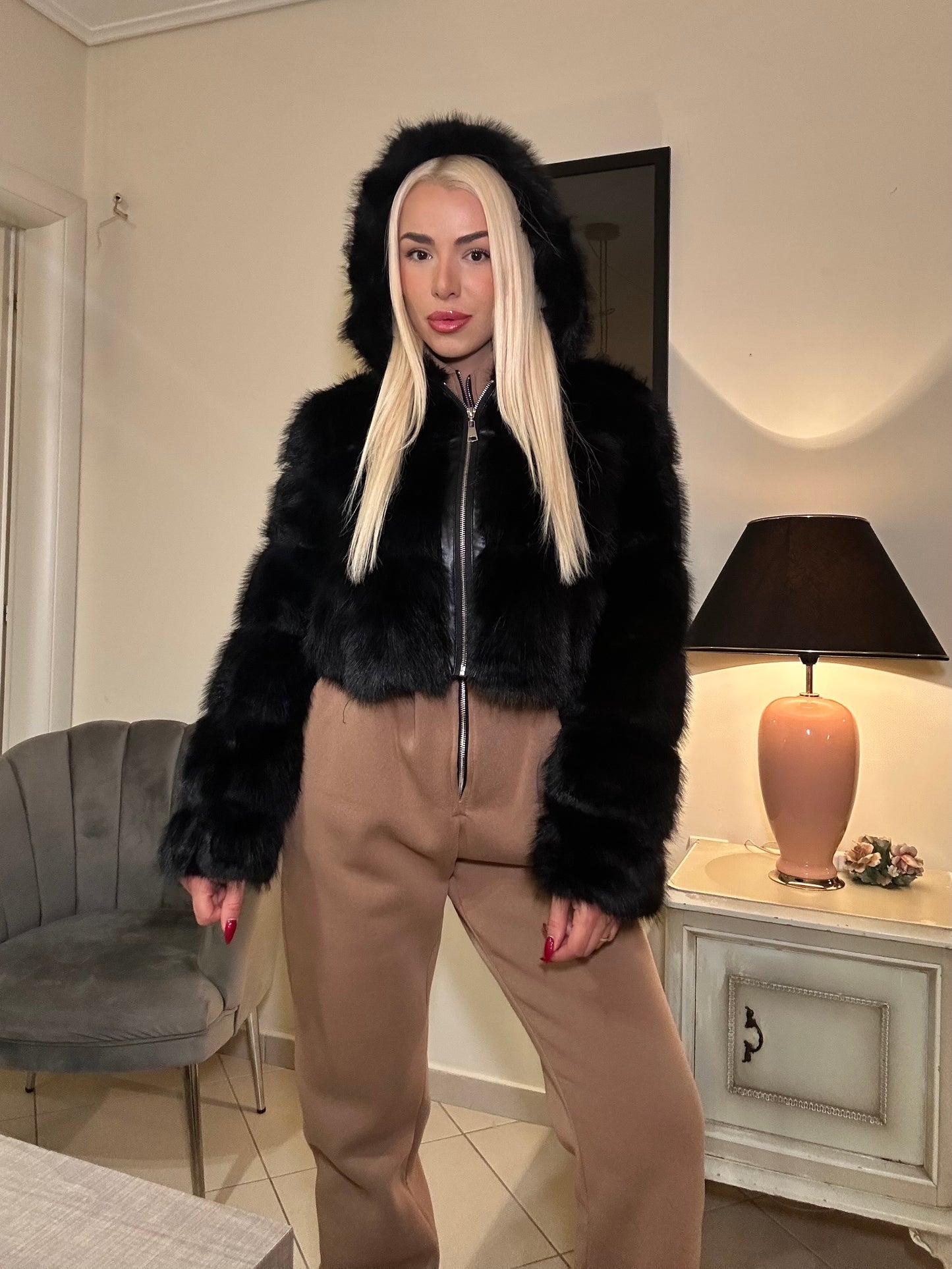 Fluffa Hooded Jacket