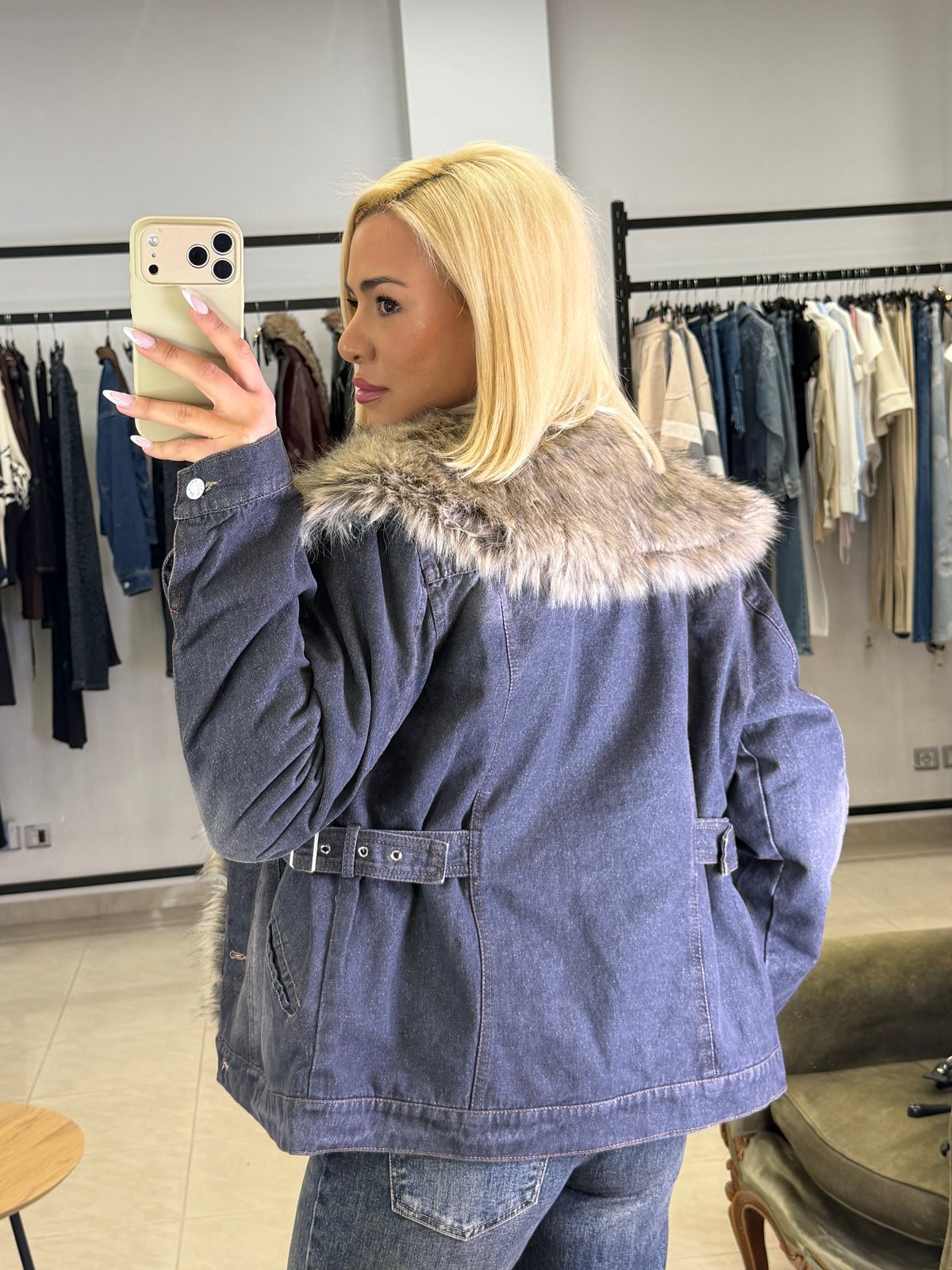 FROST QUEEN DENIM JACKET