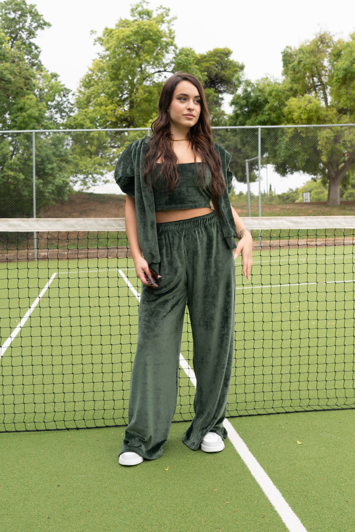 ΣΕΤ:  ( 3 pieces ) Ζακέτα Angelic + Παντελόνι Danae + ΔΩΡΟ Μπλουζάκι 💖