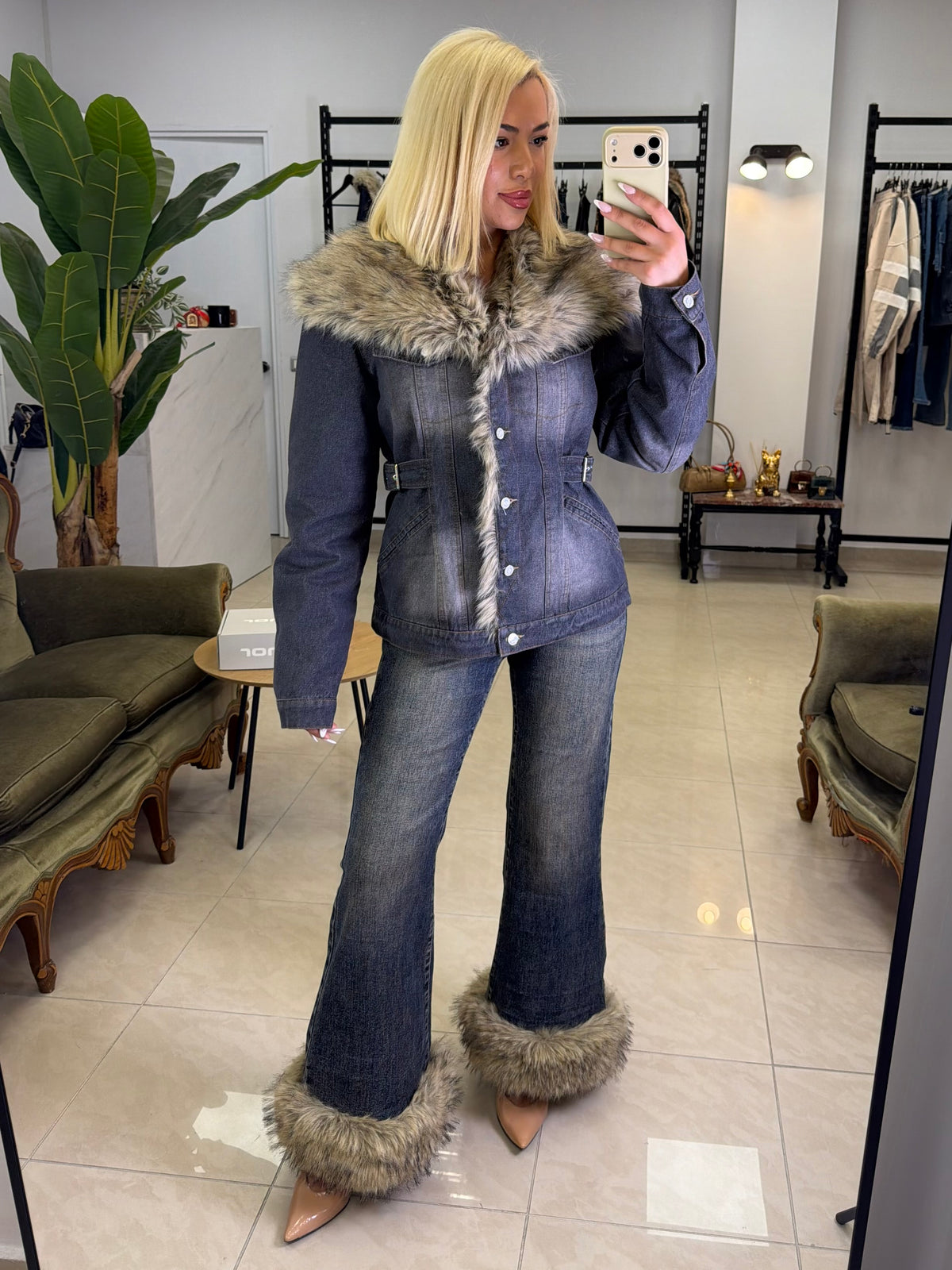 FROST QUEEN DENIM JACKET