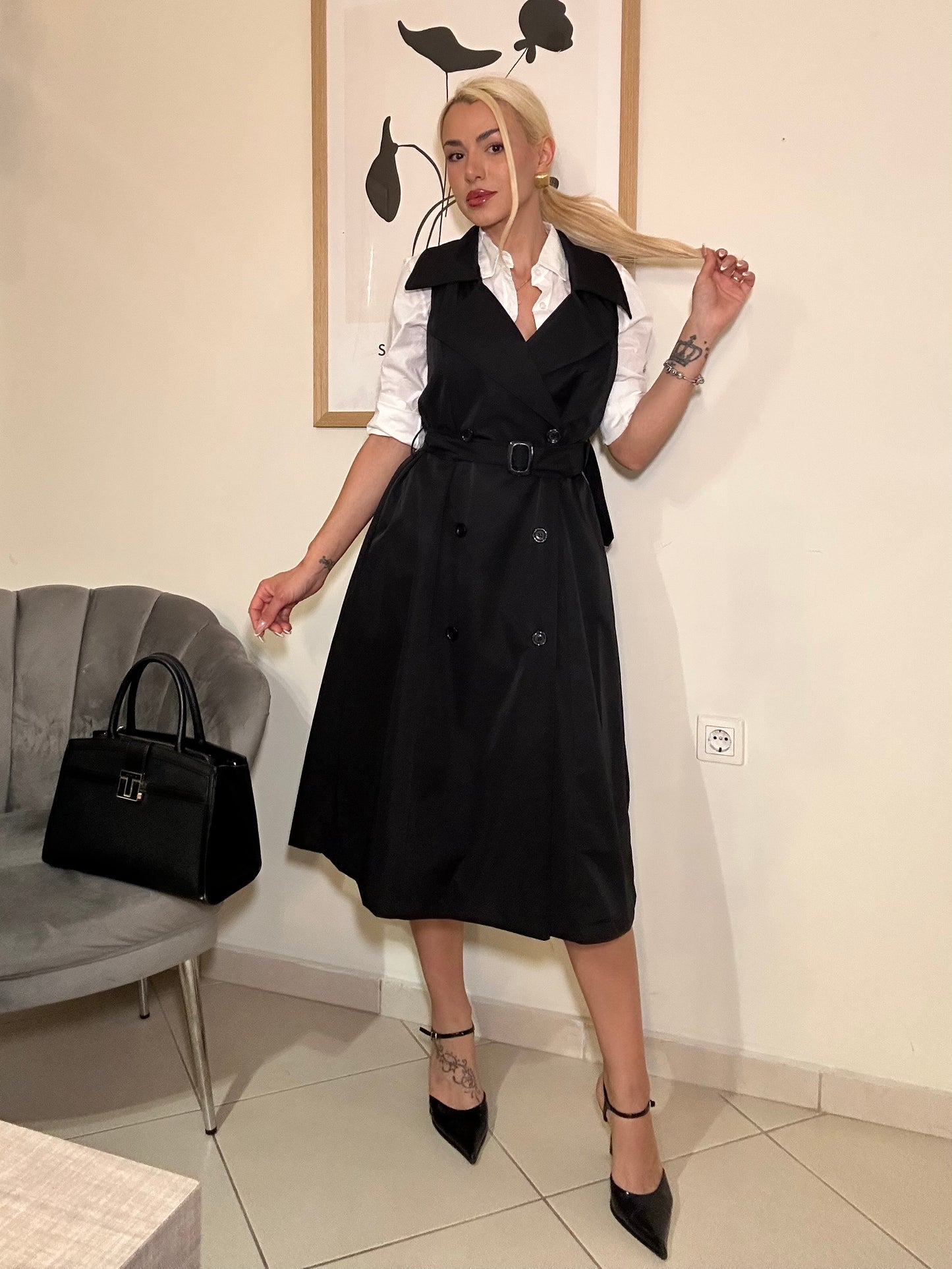 Fatal Touch φόρεμα - καμπαρντίνα