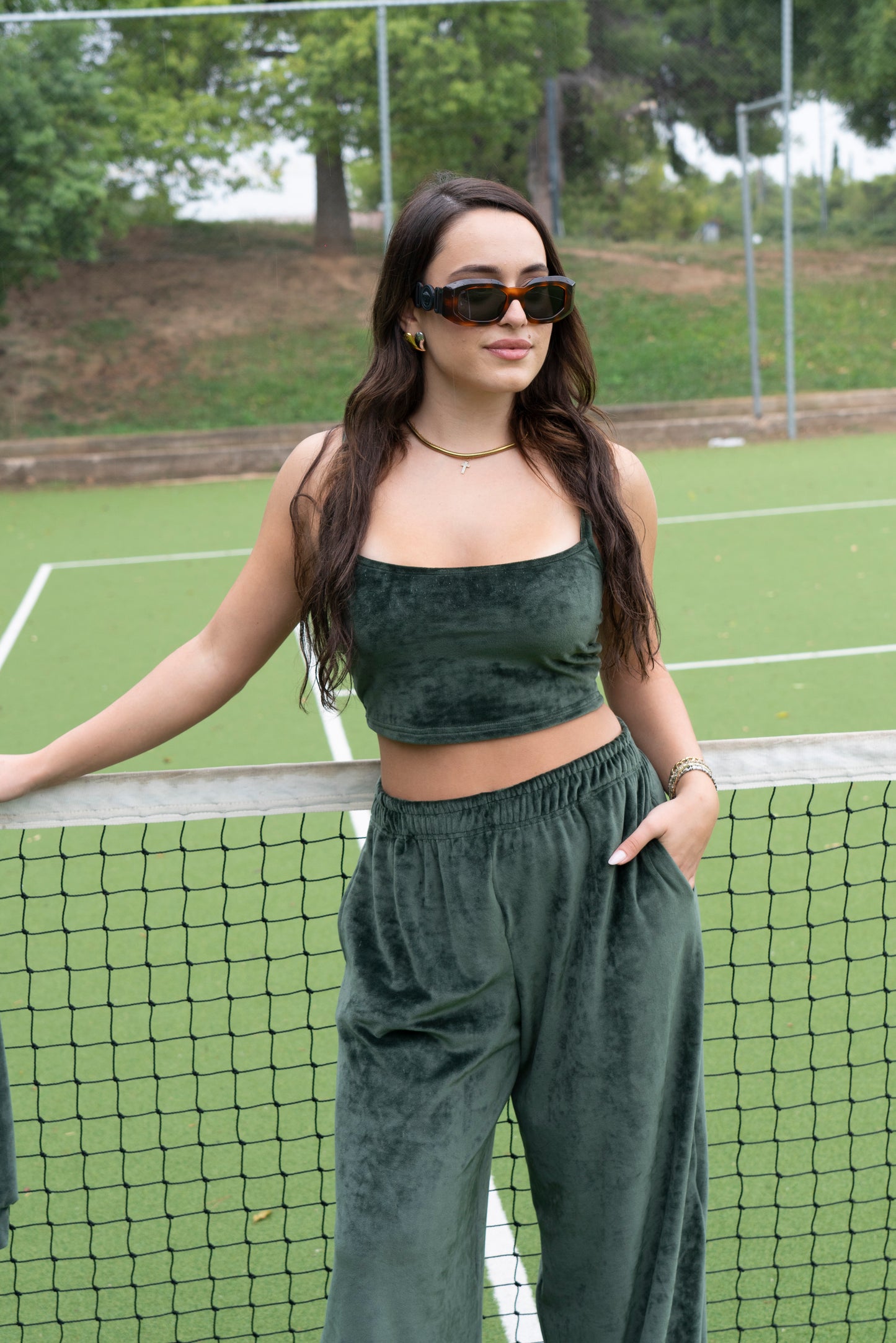 ΣΕΤ:  ( 3 pieces ) Ζακέτα Angelic + Παντελόνι Danae + ΔΩΡΟ Μπλουζάκι 💖