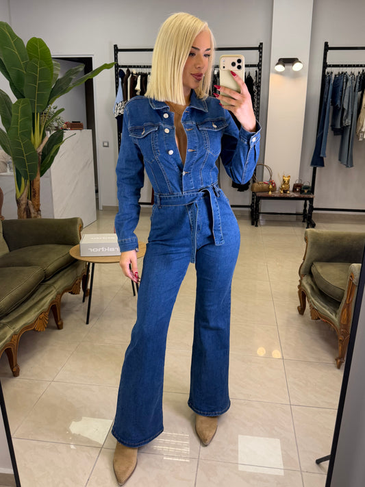 Denim Icon Jumpsuit