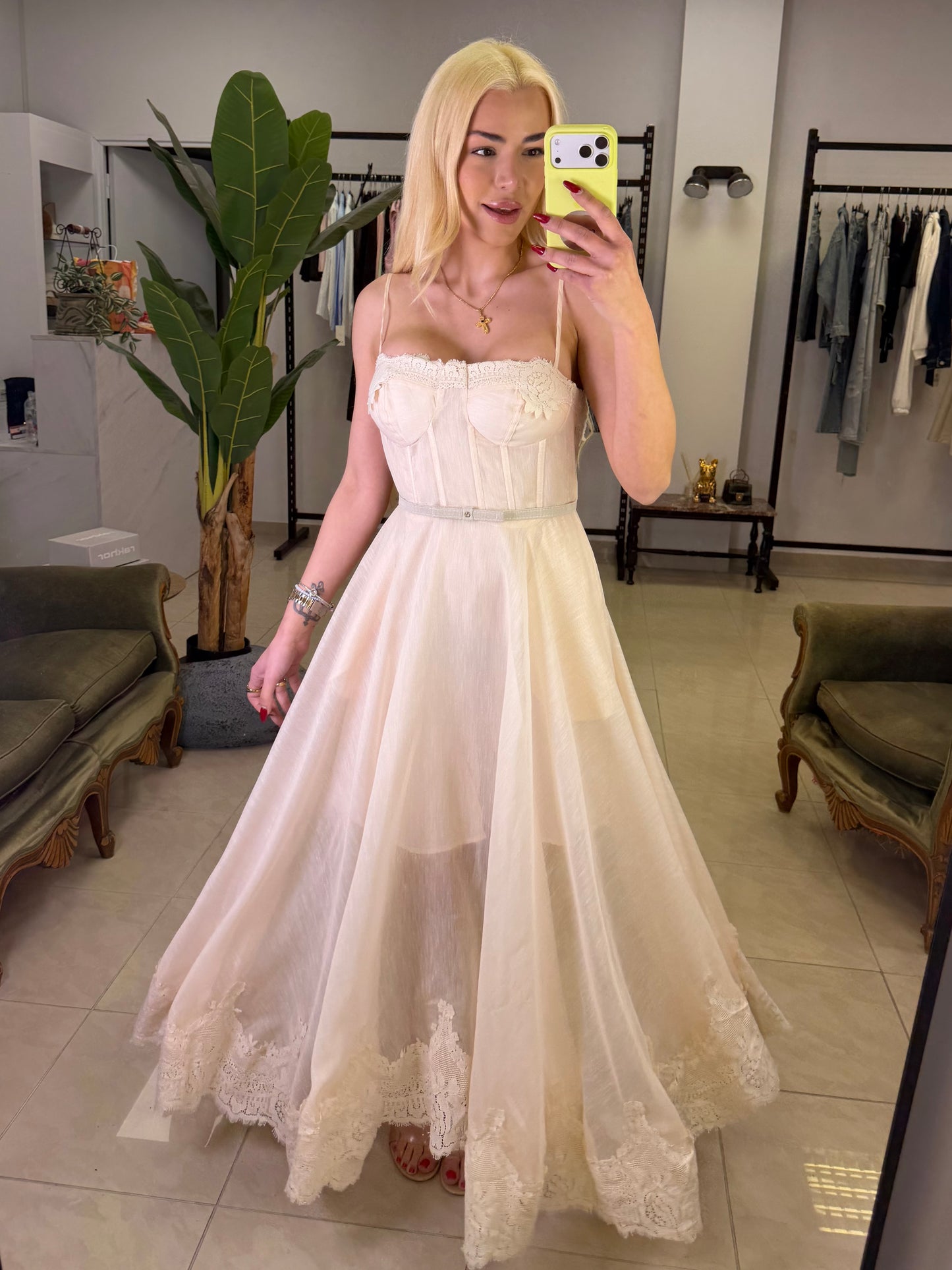 Élise Lace Dress