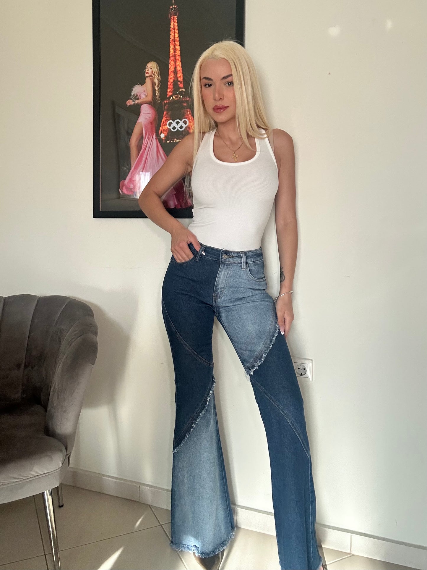 Venus Patchwork jeans