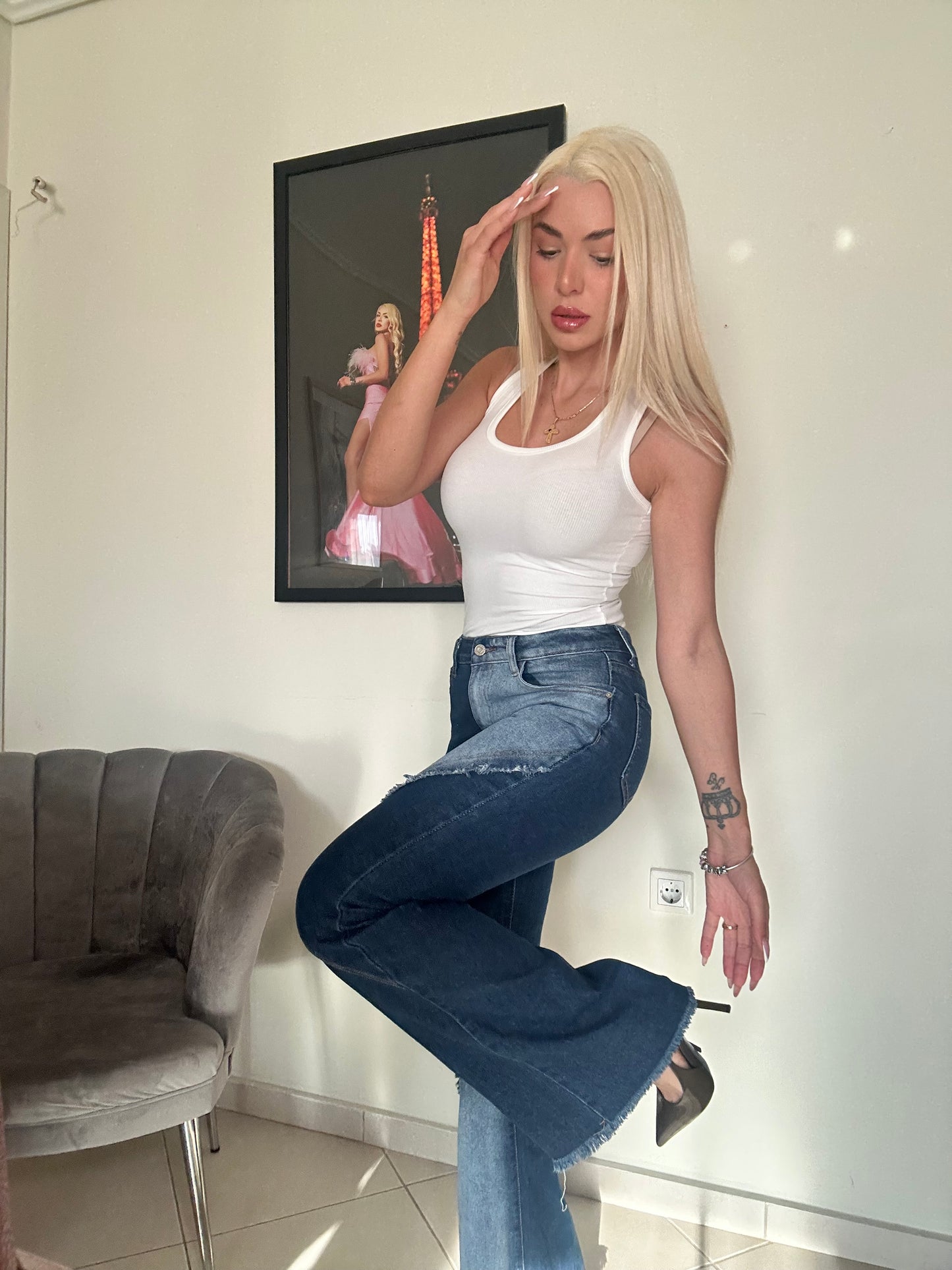 Venus Patchwork jeans