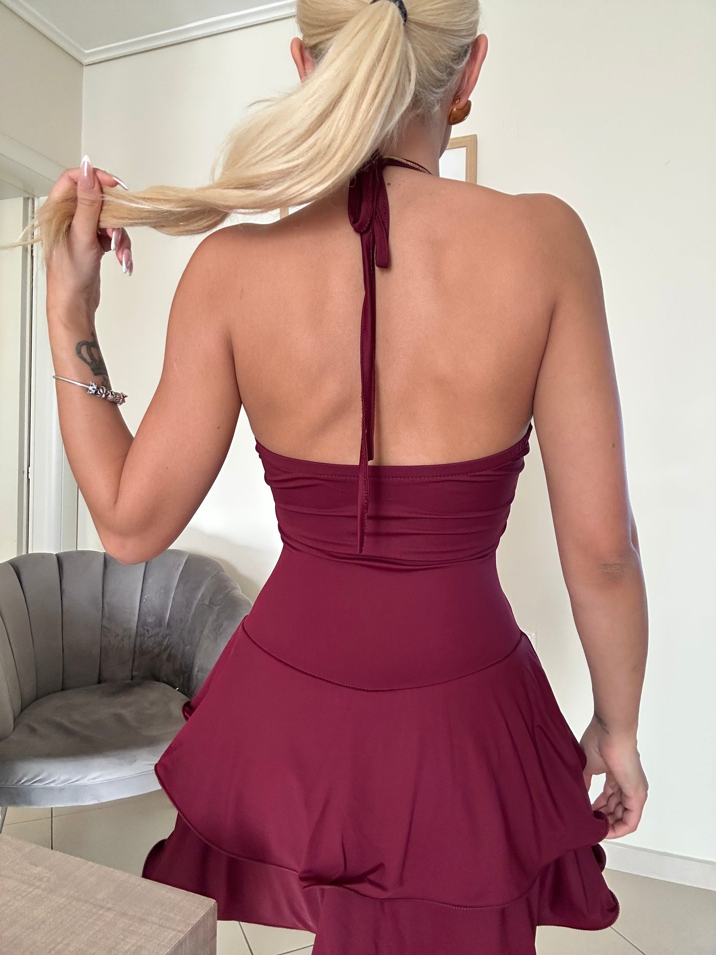 Rumba kiss mini dress