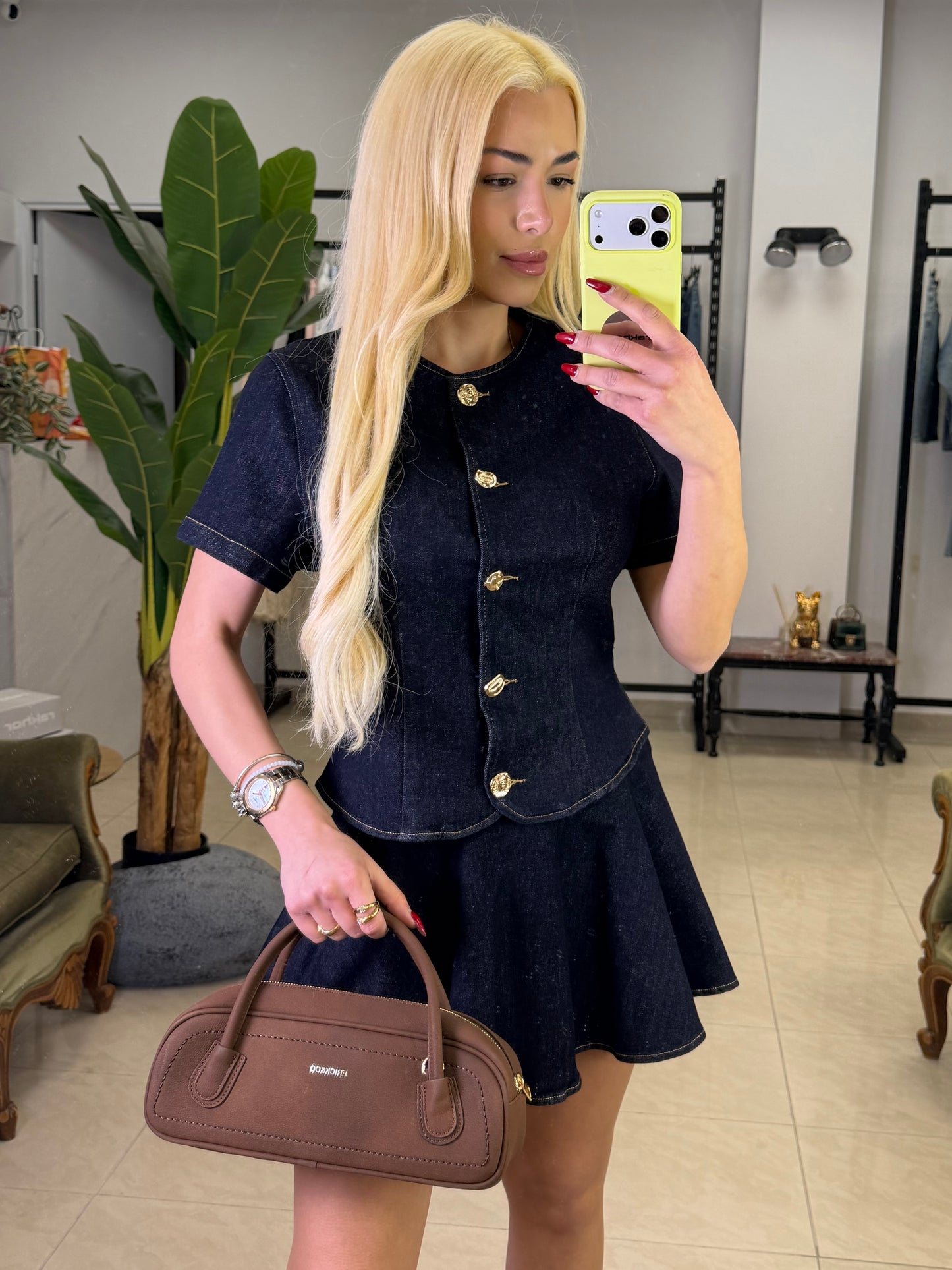 Mia denim set