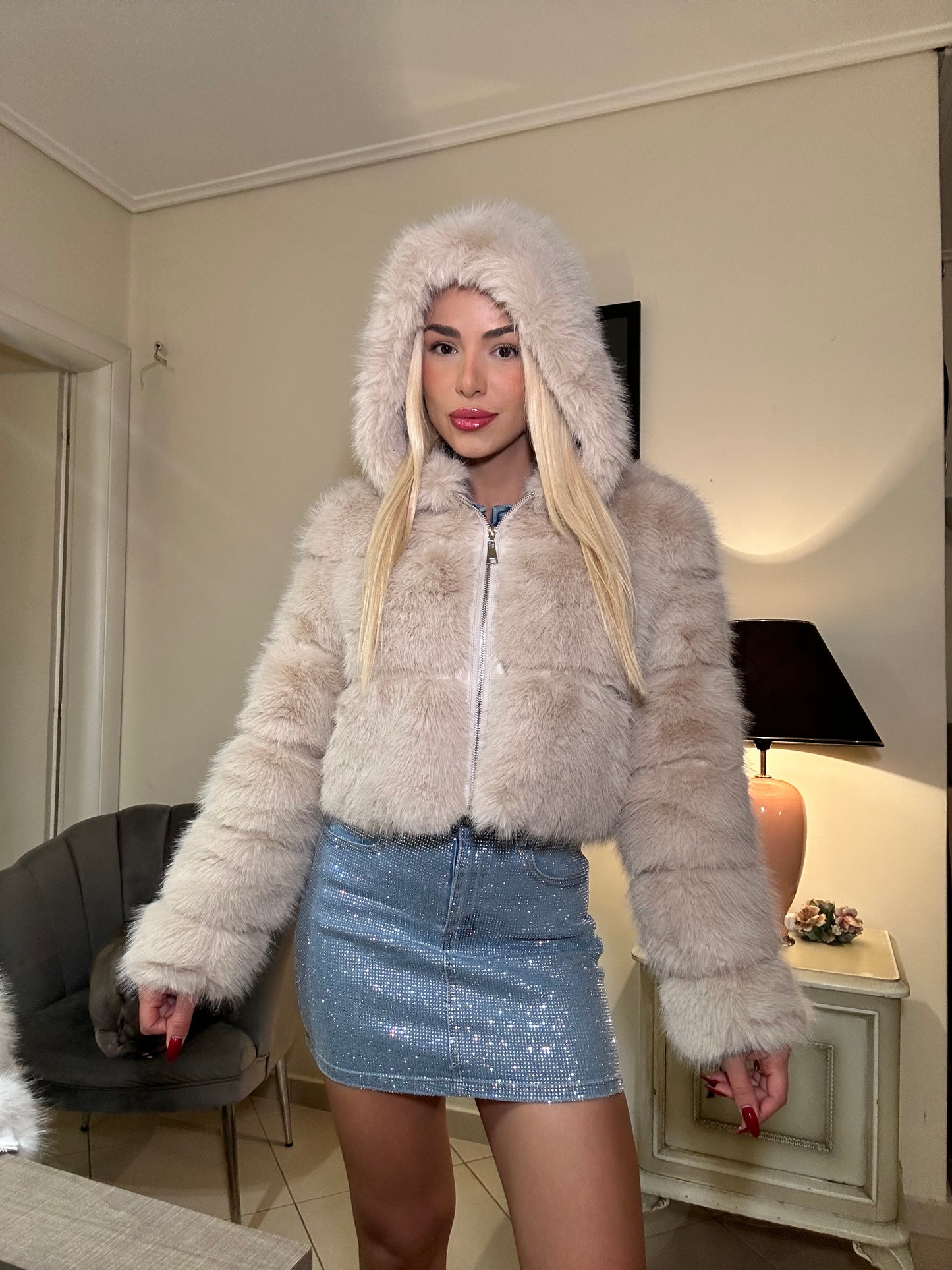 Fluffa Hooded Jacket